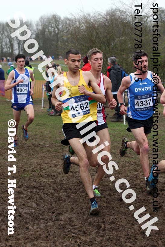 Senior mens Inter Counties Cross Country, Prestwold Hall, Loughborough. Photo: David T. Hewitson/Sports for All Pics